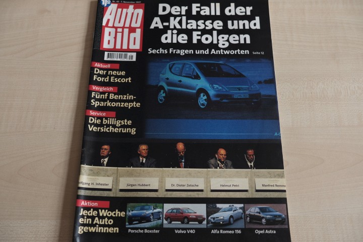 Deckblatt Auto Bild (45/1997)
